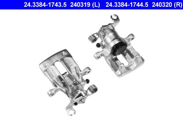 ATE 24.3384-1744.5 - Bremssattel alexcarstop-ersatzteile.com