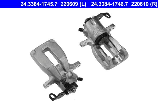 ATE 24.3384-1746.7 - Bremssattel alexcarstop-ersatzteile.com