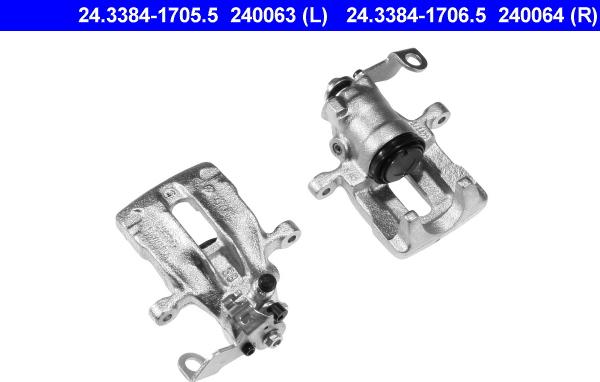 ATE 24.3384-1706.5 - Bremssattel alexcarstop-ersatzteile.com