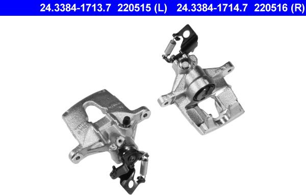 ATE 24.3384-1714.7 - Bremssattel alexcarstop-ersatzteile.com