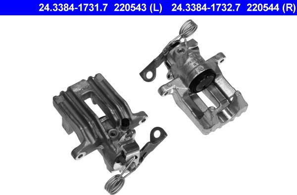 ATE 24.3384-1731.7 - Bremssattel alexcarstop-ersatzteile.com