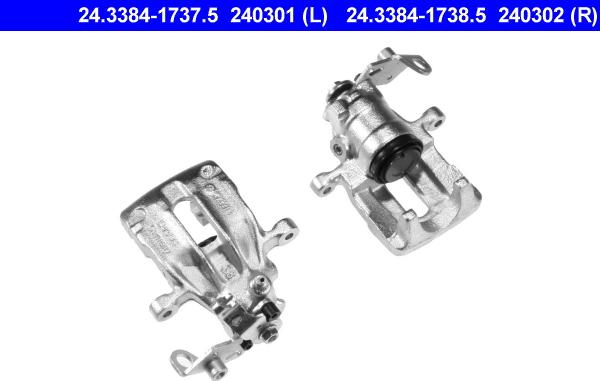 ATE 24.3384-1737.5 - Bremssattel alexcarstop-ersatzteile.com