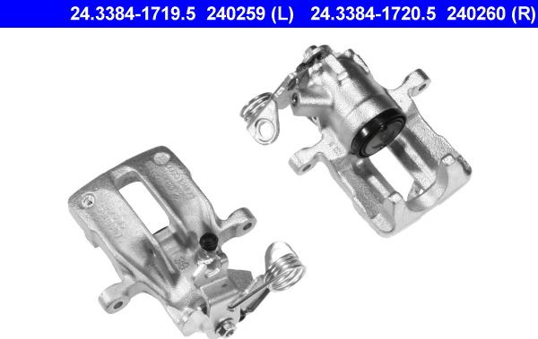 ATE 24.3384-1720.5 - Bremssattel alexcarstop-ersatzteile.com