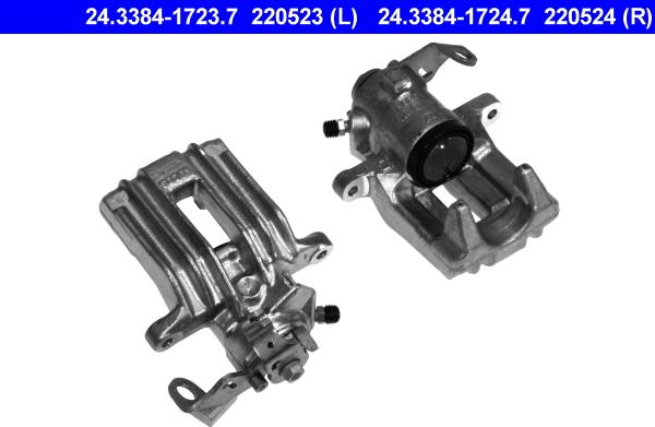 ATE 24.3384-1723.7 - Bremssattel alexcarstop-ersatzteile.com