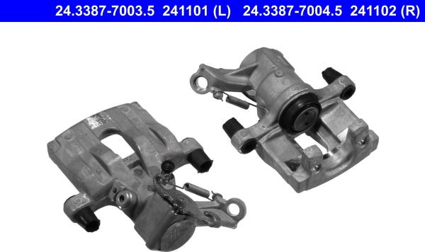 ATE 24.3387-7003.5 - Bremssattel alexcarstop-ersatzteile.com