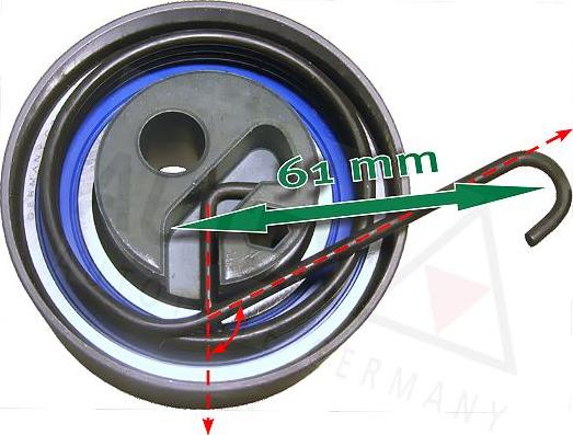 Autex 641877 - Spannrolle, Zahnriemen alexcarstop-ersatzteile.com