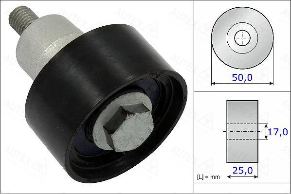 Autex 654921 - Umlenk / Führungsrolle, Zahnriemen alexcarstop-ersatzteile.com