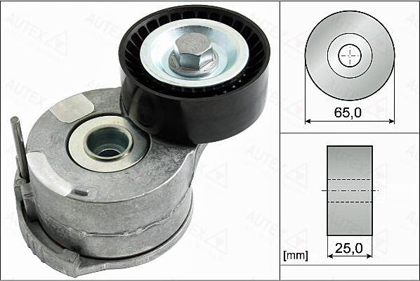 Autex 655038 - Riemenspanner, Keilrippenriemen alexcarstop-ersatzteile.com