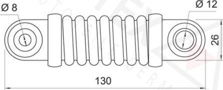 Autex 631158 - Schwingungsdämpfer, Keilrippenriemen alexcarstop-ersatzteile.com