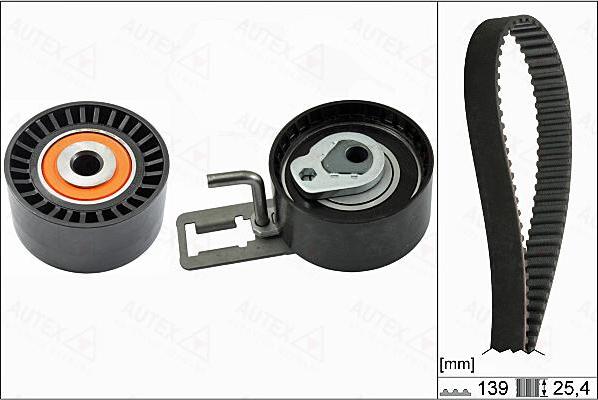 Autex 702889 - Zahnriemensatz alexcarstop-ersatzteile.com