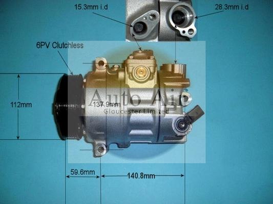 Auto Air Gloucester 14-9698P - Kompressor, Klimaanlage alexcarstop-ersatzteile.com