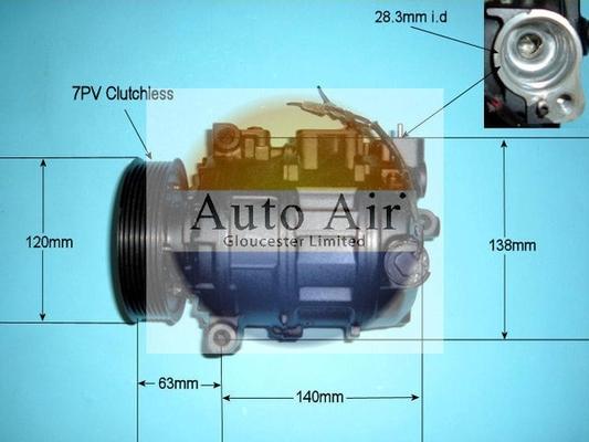 Auto Air Gloucester 14-9649R - Kompressor, Klimaanlage alexcarstop-ersatzteile.com