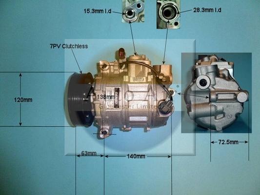 Auto Air Gloucester 14-9649 - Kompressor, Klimaanlage alexcarstop-ersatzteile.com