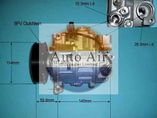 Auto Air Gloucester 14-9682 - Kompressor, Klimaanlage alexcarstop-ersatzteile.com