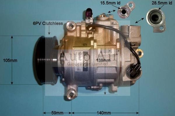 Auto Air Gloucester 14-9721 - Kompressor, Klimaanlage alexcarstop-ersatzteile.com