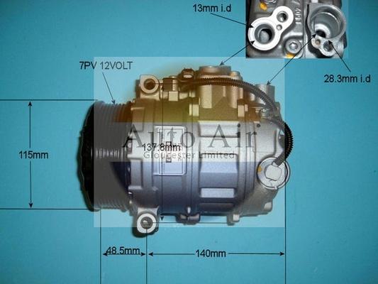 Auto Air Gloucester 14-6258R - Kompressor, Klimaanlage alexcarstop-ersatzteile.com