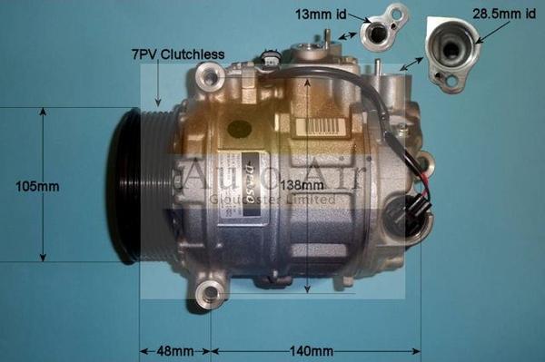 Auto Air Gloucester 14-6204 - Kompressor, Klimaanlage alexcarstop-ersatzteile.com