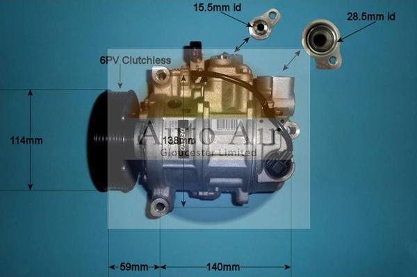 Auto Air Gloucester 14-0085 - Kompressor, Klimaanlage alexcarstop-ersatzteile.com