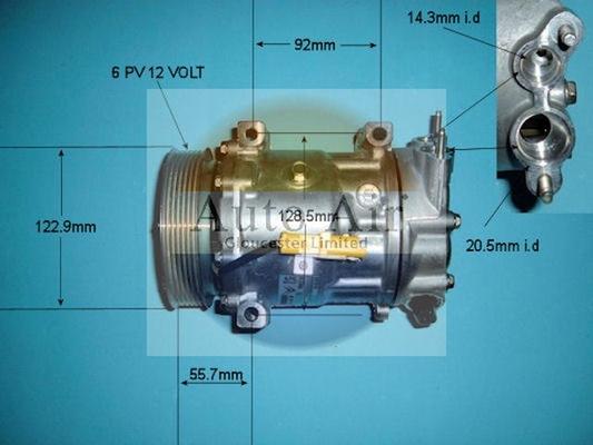 Auto Air Gloucester 14-1309 - Kompressor, Klimaanlage alexcarstop-ersatzteile.com