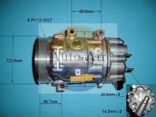 Auto Air Gloucester 14-1308 - Kompressor, Klimaanlage alexcarstop-ersatzteile.com