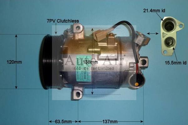 Auto Air Gloucester 14-1271P - Kompressor, Klimaanlage alexcarstop-ersatzteile.com