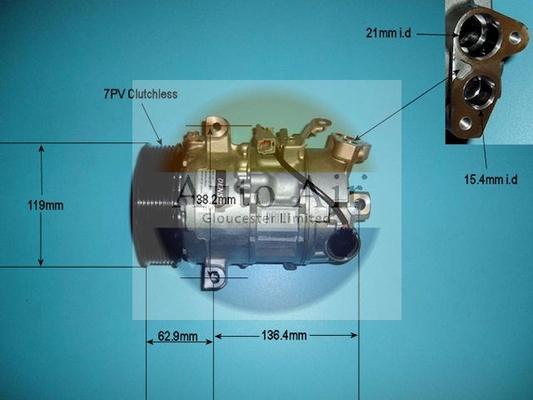 Auto Air Gloucester 14-1271 - Kompressor, Klimaanlage alexcarstop-ersatzteile.com