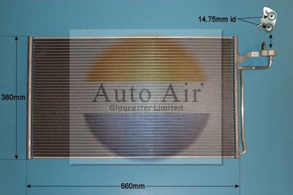 Auto Air Gloucester 16-0004 - Kondensator, Klimaanlage alexcarstop-ersatzteile.com