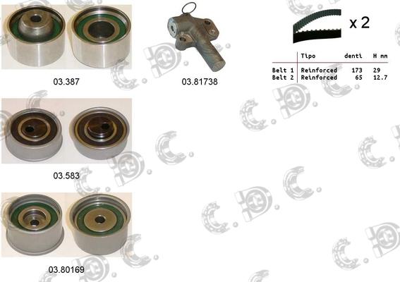 Autokit 04.5459 - Zahnriemensatz alexcarstop-ersatzteile.com