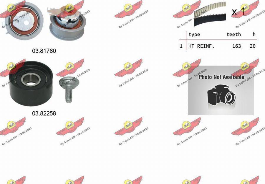 Autokit 04.5488 - Zahnriemensatz alexcarstop-ersatzteile.com