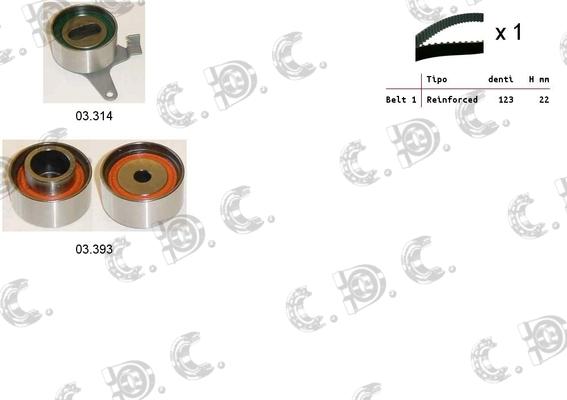 Autokit 04.5425 - Zahnriemensatz alexcarstop-ersatzteile.com