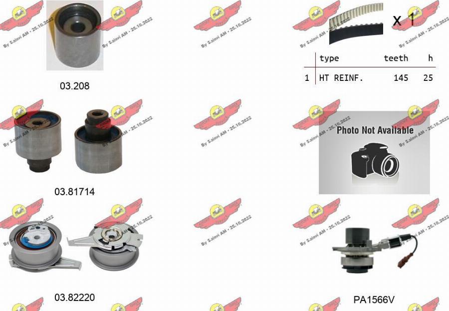 Autokit 04.5479PA2 - Wasserpumpe + Zahnriemensatz alexcarstop-ersatzteile.com