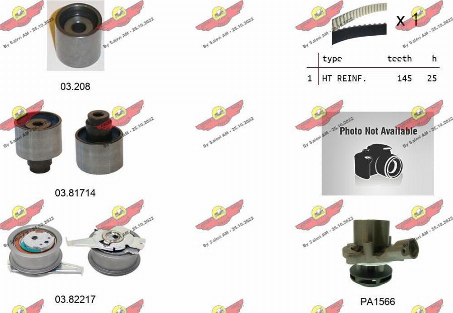 Autokit 04.5477PA - Wasserpumpe + Zahnriemensatz alexcarstop-ersatzteile.com