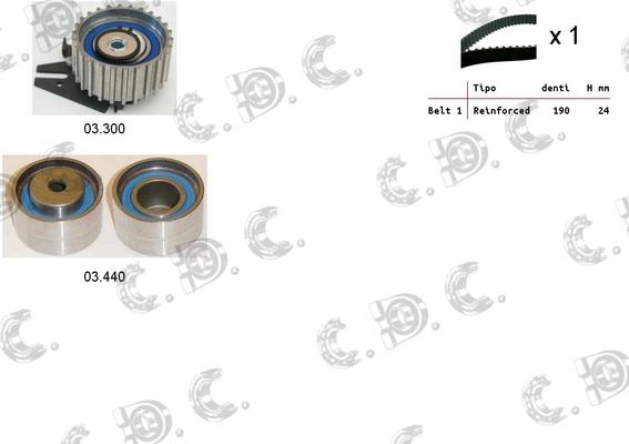 Autokit 04.5042 - Zahnriemensatz alexcarstop-ersatzteile.com