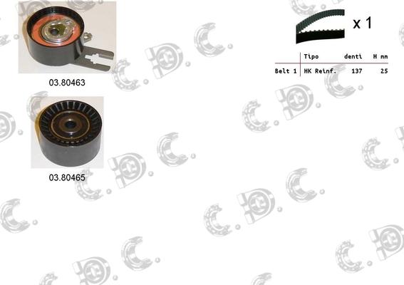 Autokit 04.5053 - Zahnriemensatz alexcarstop-ersatzteile.com