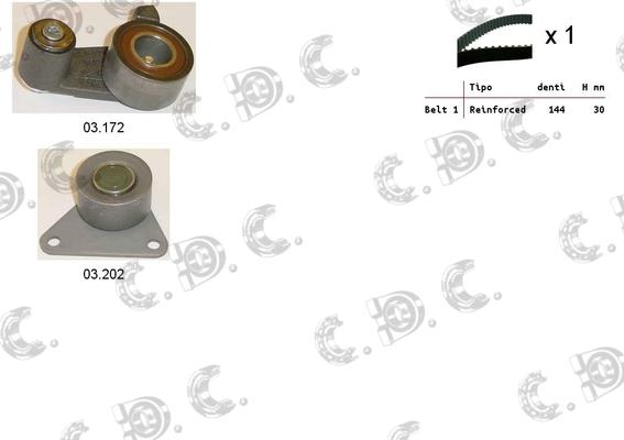 Autokit 04.5085 - Zahnriemensatz alexcarstop-ersatzteile.com