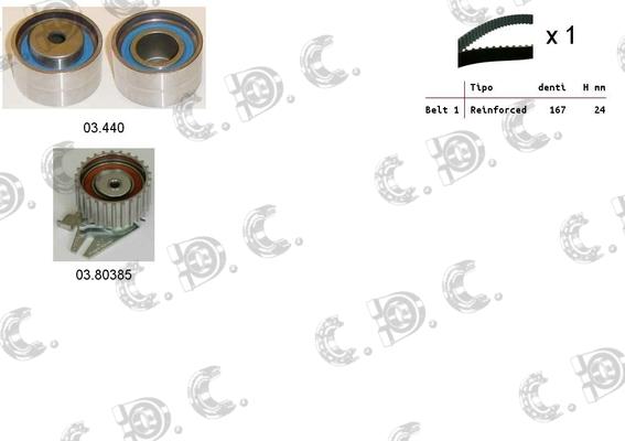 Autokit 04.5088 - Zahnriemensatz alexcarstop-ersatzteile.com