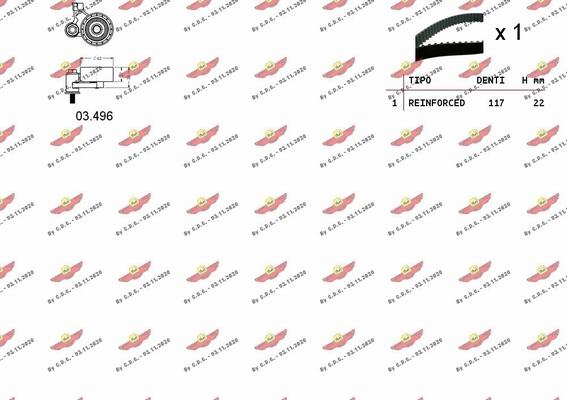 Autokit 04.5027 - Zahnriemensatz alexcarstop-ersatzteile.com