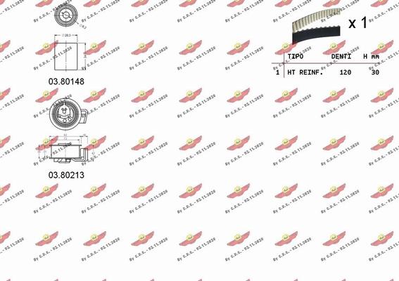 Autokit 04.5140 - Zahnriemensatz alexcarstop-ersatzteile.com