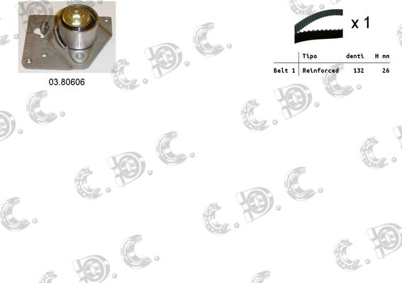 Autokit 04.5105 - Zahnriemensatz alexcarstop-ersatzteile.com