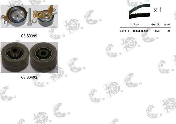 Autokit 04.5119 - Zahnriemensatz alexcarstop-ersatzteile.com