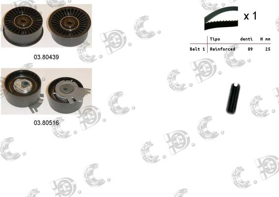 Autokit 04.5110 - Zahnriemensatz alexcarstop-ersatzteile.com