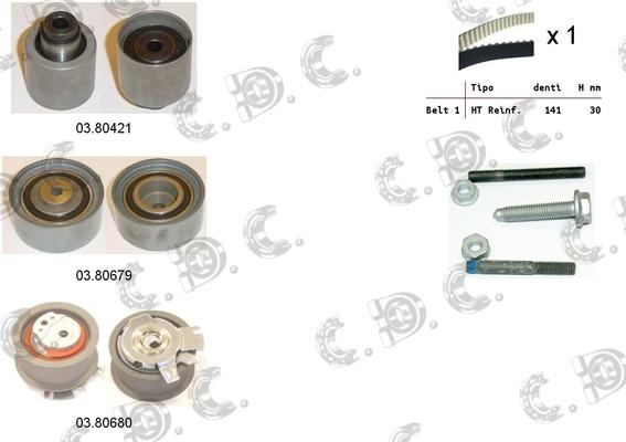 Autokit 04.5118 - Zahnriemensatz alexcarstop-ersatzteile.com