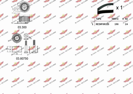 Autokit 04.5125 - Zahnriemensatz alexcarstop-ersatzteile.com