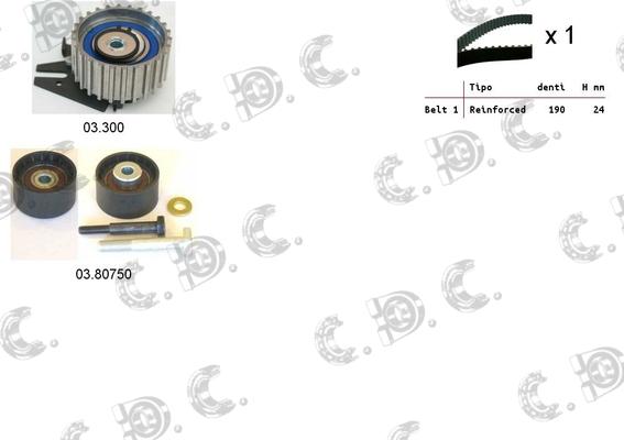 Autokit 04.5125 - Zahnriemensatz alexcarstop-ersatzteile.com