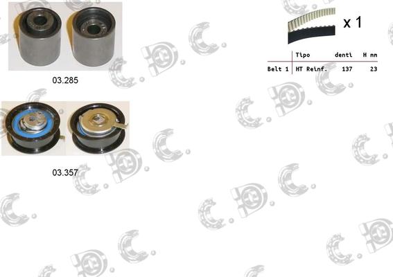 Autokit 04.5127 - Zahnriemensatz alexcarstop-ersatzteile.com