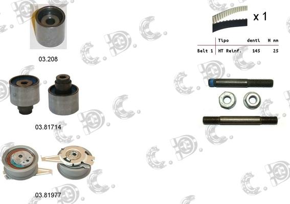 Autokit 04.5355 - Zahnriemensatz alexcarstop-ersatzteile.com