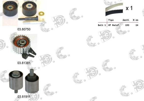 Autokit 04.5368 - Zahnriemensatz alexcarstop-ersatzteile.com