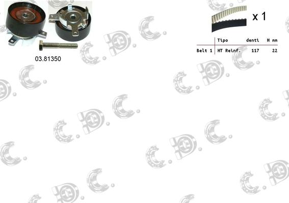 Autokit 04.5316 - Zahnriemensatz alexcarstop-ersatzteile.com