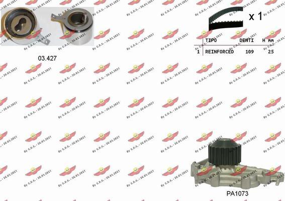 Autokit 04.5310PA - Wasserpumpe + Zahnriemensatz alexcarstop-ersatzteile.com