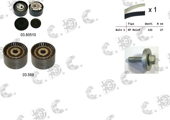 Autokit 04.5336 - Zahnriemensatz alexcarstop-ersatzteile.com